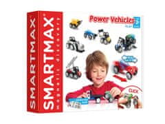 SmartMax Magnetická stavebnice Mix vozidiel - 25 ks