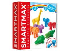 SmartMax Magnetická stavebnice Moje prvé Safari zvieratká - 18 ks