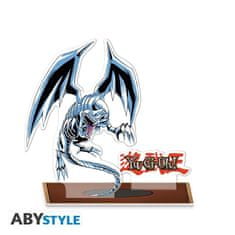 AbyStyle YU-GI-OH! 2D akrylová figúrka - Blue Eyes White Dragon