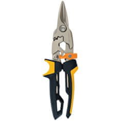 FISKARS PowerGear prevodové nožnice na plech, priame