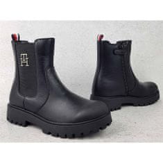 Tommy Hilfiger Chelsea boots čierna 37 EU T3A5323931355999