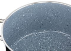 Kolimax Hrniec Cerammax Pre Standard s pokrievkou, priemer 26 cm, objem 6.5 l, keramický povrch šedý granit