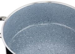 Kolimax Rajnica Cerammax Pre Standard s pokrievkou, priemer 26 cm, objem 4.5 l, keramický povrch šedý granit