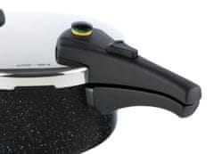 Kolimax Tlakový hrniec Biomax s Bio ventilom, priemer 22 cm, objem 4,0l, Black Granitec