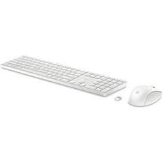 HP Bezdrôtová klávesnica a myš 650 CZ/SK - biela