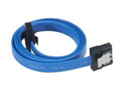 Akasa - Proslim 6Gb/s SATA3 kábel - 30 cm - modrý