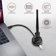 HUE-P1C, 4x USB 3.2 Gen 1 ROUND húb, micro USB napájací konektor, kábel USB-C 30cm