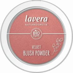 Lavera Tvárenka Velvet (Blush Powder) 5 g (Odtieň 01 Rosy Peach)