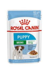 Royal Canin SHN Mini Puppy in sauce, vlhké krmivo pre šteňatá, 12X85g