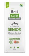 shumee Brit Care Sustainable Senior Chicken Insect 12kg