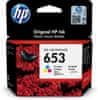 Inkoust HP barevný HP 653, HP653=3YM74AE, 200 stran