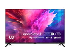 shumee 43" TV UD 43U6210 4K, D-LED, Android 11, DVB-T2 HEVC