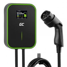 shumee Green Cell EV PowerBox 22kW nástěnná nabíječka s kabelem