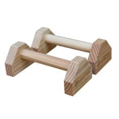 Master Push Up Bar - podpera na kliky drevené stálky 30 x 13 x 10,5 cm