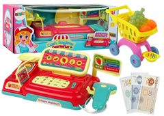 Lean-toys Pokladničný vozík Skener batérií
