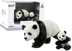 shumee Sada 2 figúrok pandy s mláďaťom Panda Animals of the World