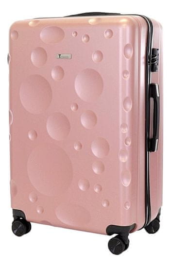 T-class® Cestovný kufor 628, ružová, XL