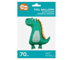 GoDan Fóliový balón supershape Dinosaurus zelený 70cm