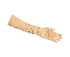 GoDan Dámske rukavičky zlaté 60cm