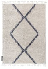 Dywany Łuszczów Kusový koberec Berber Maknes B5910 cream and grey 80x150