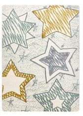 Dywany Łuszczów Detský kusový koberec Petit Stars green 120x170