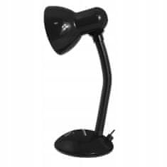 Northix Esperanza - Stolná lampa, nastaviteľné rameno - čierna 
