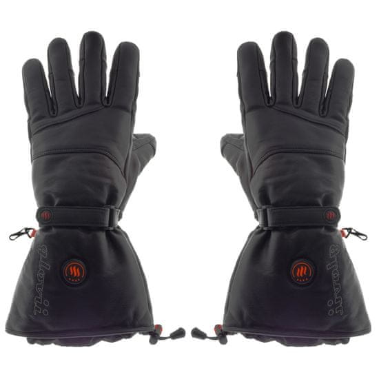 Glovii Vyhrievané kožené lyžiarske rukavice Glovii GS5