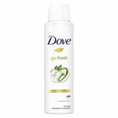Dove Antiperspirant v spreji Go Fresh s vôňou uhorky a zeleného čaju (Cucumber & Green Tea Scent) (Objem 150 ml)