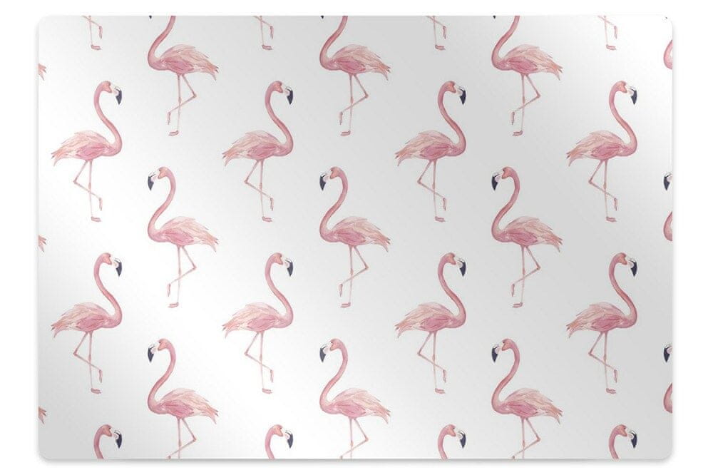 kobercomat.sk Podložka pod kolieskovú stoličku Flamingos 140x100 cm 2 cm 