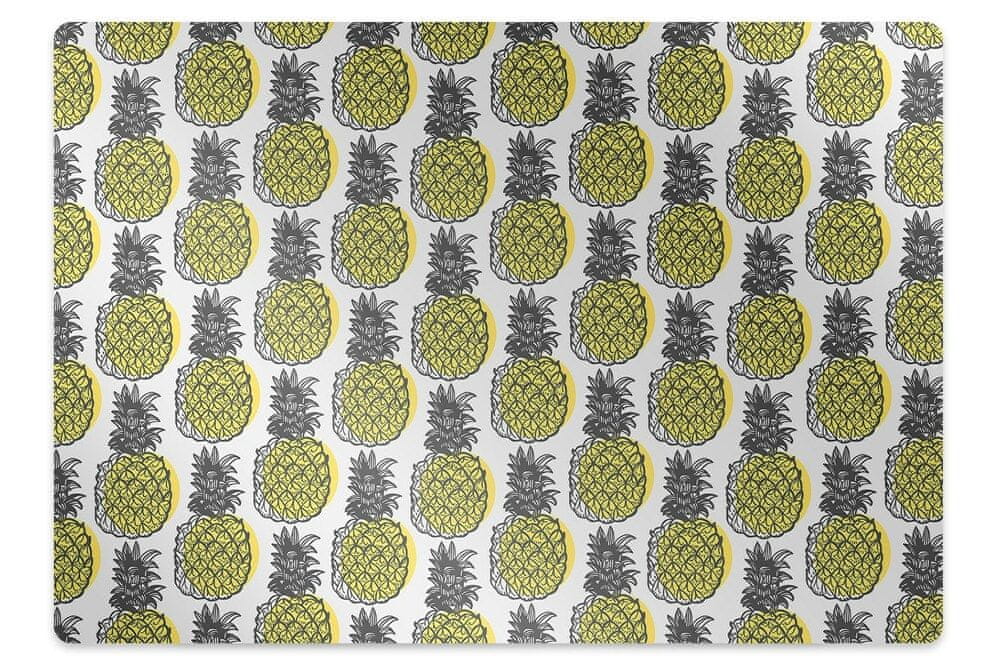 kobercomat.sk Ochranná podložka pod stoličku ananásový vzor 120x90 cm 2 cm 