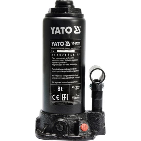 YATO Hever piestový hydraulický 8T