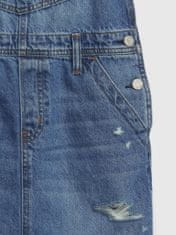 Gap Detská džínsová sukňa s trakmi XS