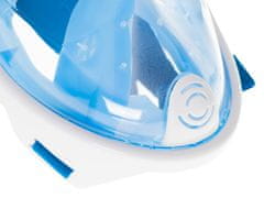 KIK KX6130 Plná skladacia maska so šnorchlom L/XL modrá