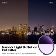 K&F Concept Nano-X Pro Natural Night 82mm astro filter