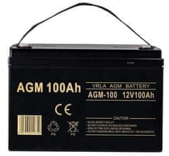 Iso Trade ISO 20805 Bezúdržbová batéria AGM 12V 100Ah