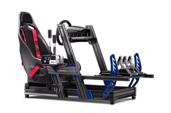 Next Level Racing F-GT ELITE Aluminium - iRacing, závodný kokpit pre F1/GT/Hybrid
