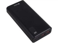 Sandberg Powerbank USB-C PD 20W 20000mAh, čierna