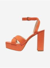 ONLY Sandále pre ženy ONLY - oranžová 38