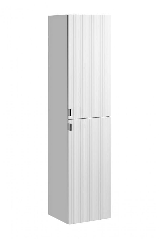COMAD Kúpeľňová skrinka závesná vysoká Leonardo 80-00-B 2D biela