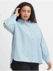 Fransa Svetlomodrá dámska košeľa Fransa XL