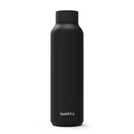QUOKKA Quokka Solid, Nerezová fľaša / termoska Black, 630ml, 11801