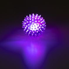Rappa Skákacia loptička s ostňami so zvukom a svetlom 6.5 cm