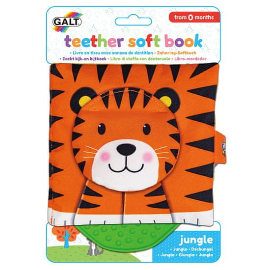GALT Detská knižka s hryzátkom - Džungľa