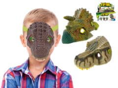 Mikro Trading Maska dinosaura 19 cm