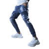 Dstreet Pánske jogger riflové nohavice modrej STREET ux3285 M