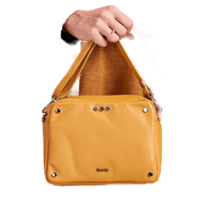 Rovicky Dámska kabelka s odnímateľným remienkom kožená PRACTICA žltá CE-TR-TWR-56-logo.09P_300688 Univerzálne