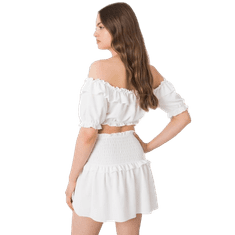 Och Bella Dámska mini sukňa Joanna OCH BELLA biela TW-SD-BI-26716.47_367786 M