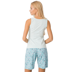 Factoryprice Dámske dvojdielne pyžamo JOANN v mätovo zelenej farbe BR-PI-3267_378445 S