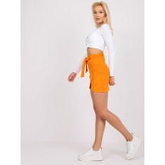 ITALY MODA Dámska semišová sukňa VERCELLI oranžová DHJ-SD-15680.28X_384454 XL