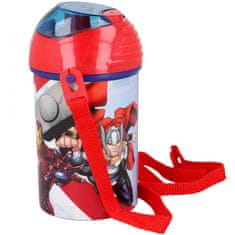 Stor Plastová fľaša na pitie s viečkom Avengers